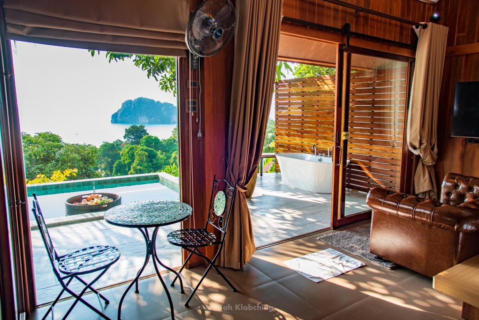 เขาทองพูลวิลล่ากระบี่ Khaotong Pool Villa Krabi Ban Nai Sa Eksteriør billede