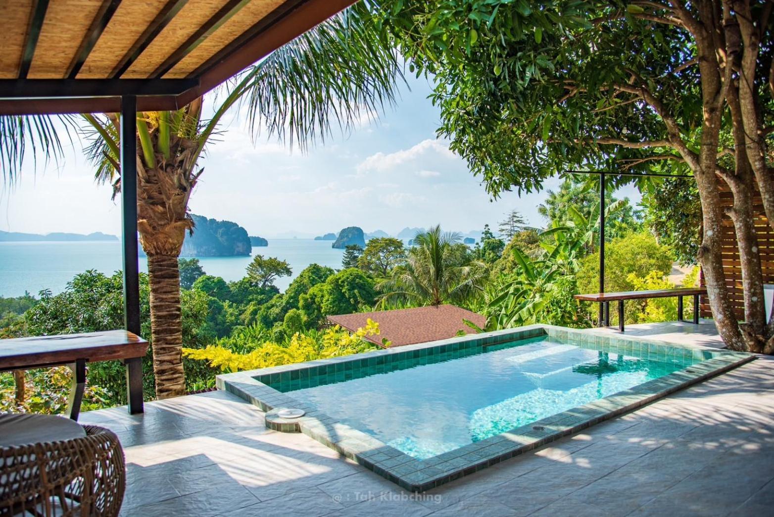 เขาทองพูลวิลล่ากระบี่ Khaotong Pool Villa Krabi Ban Nai Sa Eksteriør billede