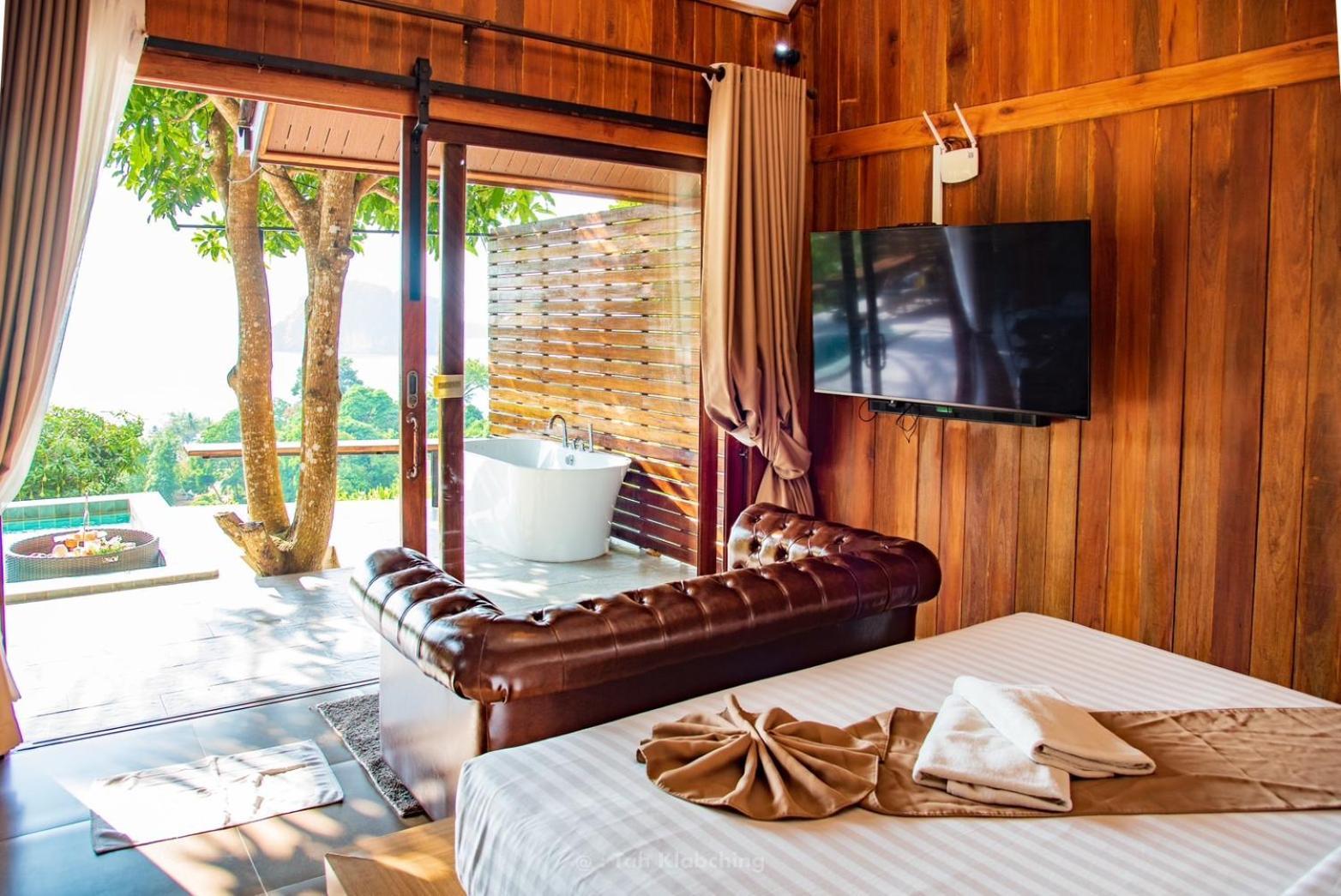 เขาทองพูลวิลล่ากระบี่ Khaotong Pool Villa Krabi Ban Nai Sa Eksteriør billede