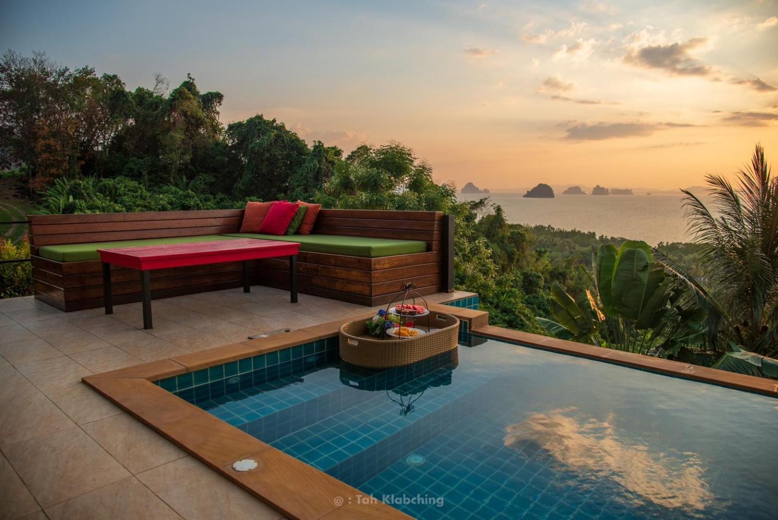 เขาทองพูลวิลล่ากระบี่ Khaotong Pool Villa Krabi Ban Nai Sa Eksteriør billede