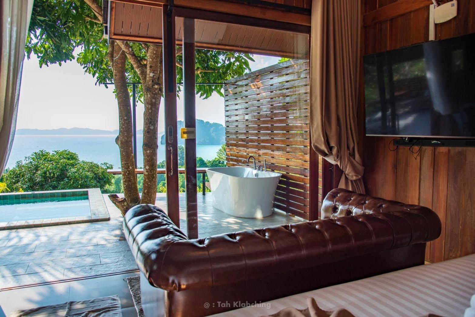 เขาทองพูลวิลล่ากระบี่ Khaotong Pool Villa Krabi Ban Nai Sa Eksteriør billede