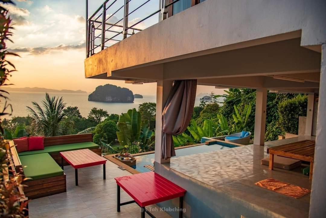 เขาทองพูลวิลล่ากระบี่ Khaotong Pool Villa Krabi Ban Nai Sa Eksteriør billede