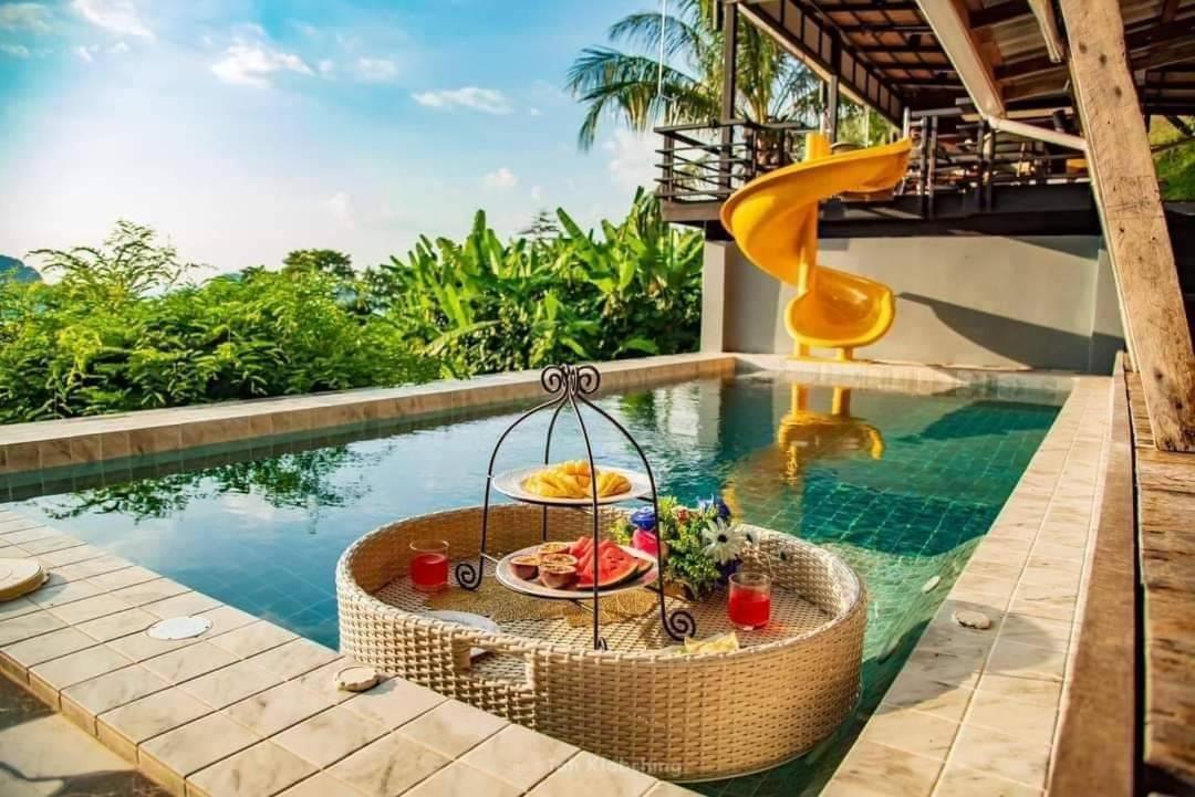 เขาทองพูลวิลล่ากระบี่ Khaotong Pool Villa Krabi Ban Nai Sa Eksteriør billede